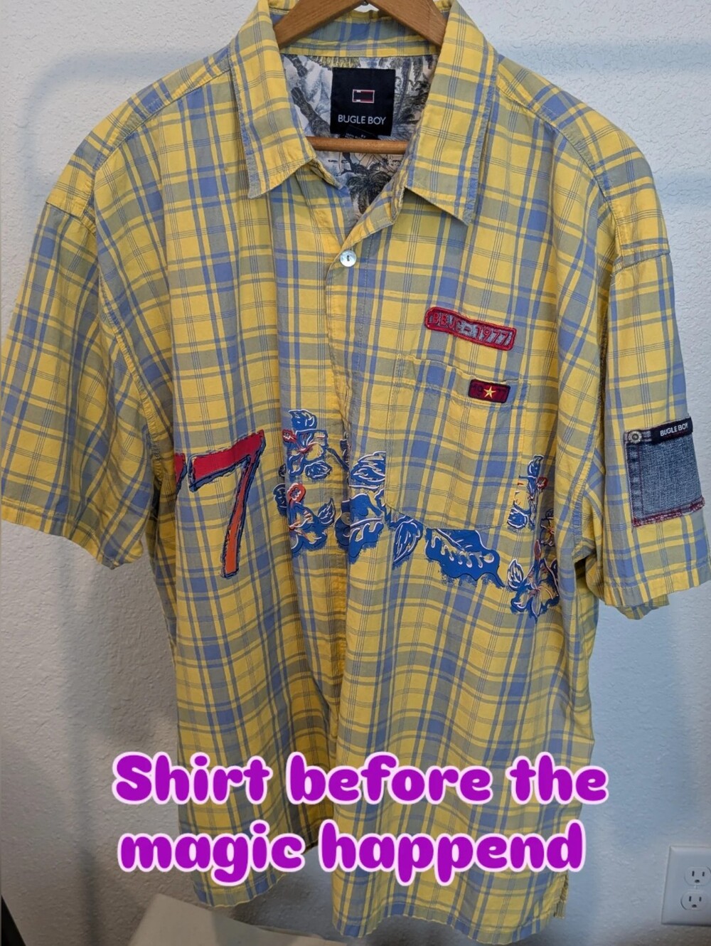 Vintage Viral Reworked Ruffled Collar Bugle Boy - Picture 3 of 8